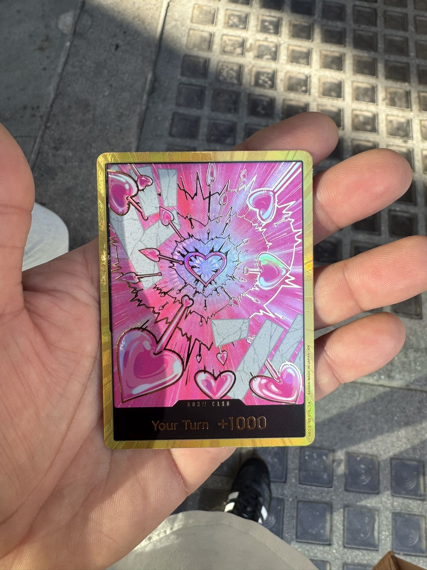 Gold Don Boa Hancock Optcg