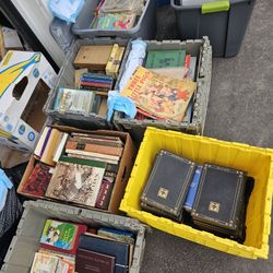 Make Offer For All Books Comes With Totes. Need Gone asap 