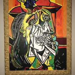 Paint By Number Crying Woman Picasso Size 20x26