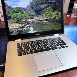 Laptop Dell..15.6 Inches Touch Screen..256 M.2..8gb Ram..$190
