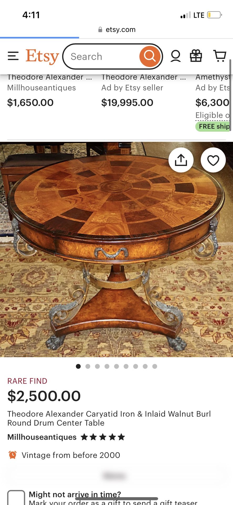 Alexander Theodore Center Table 