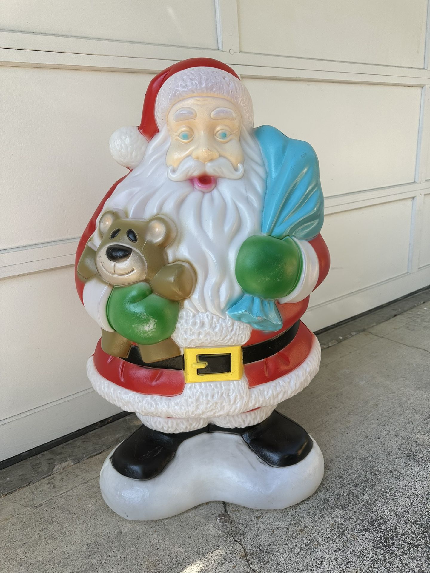 Christmas Blow Mold Santa Claus