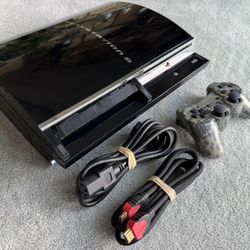 ***NO TRADES!!!*** REFURBISHED 80 GB PlayStation 3 model CECHE01 ***plays PS2 disks***