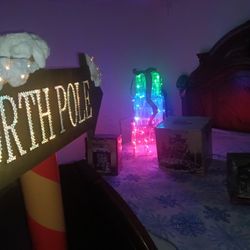 Xmas Decorations And Some Nativity 