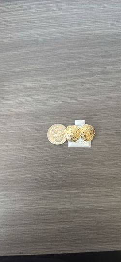 Chunky nugget earrings