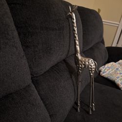 24 Inch Metal Giraffe 