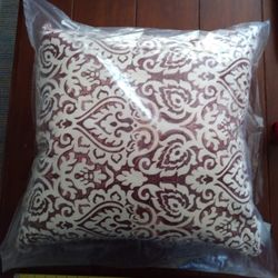 Birch Lane 22 X 22 Marsala Decorative Pillow