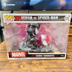 VENOM VS SPIDER-MAN COMIC MOMENTS 6 INCH FUNKO POP