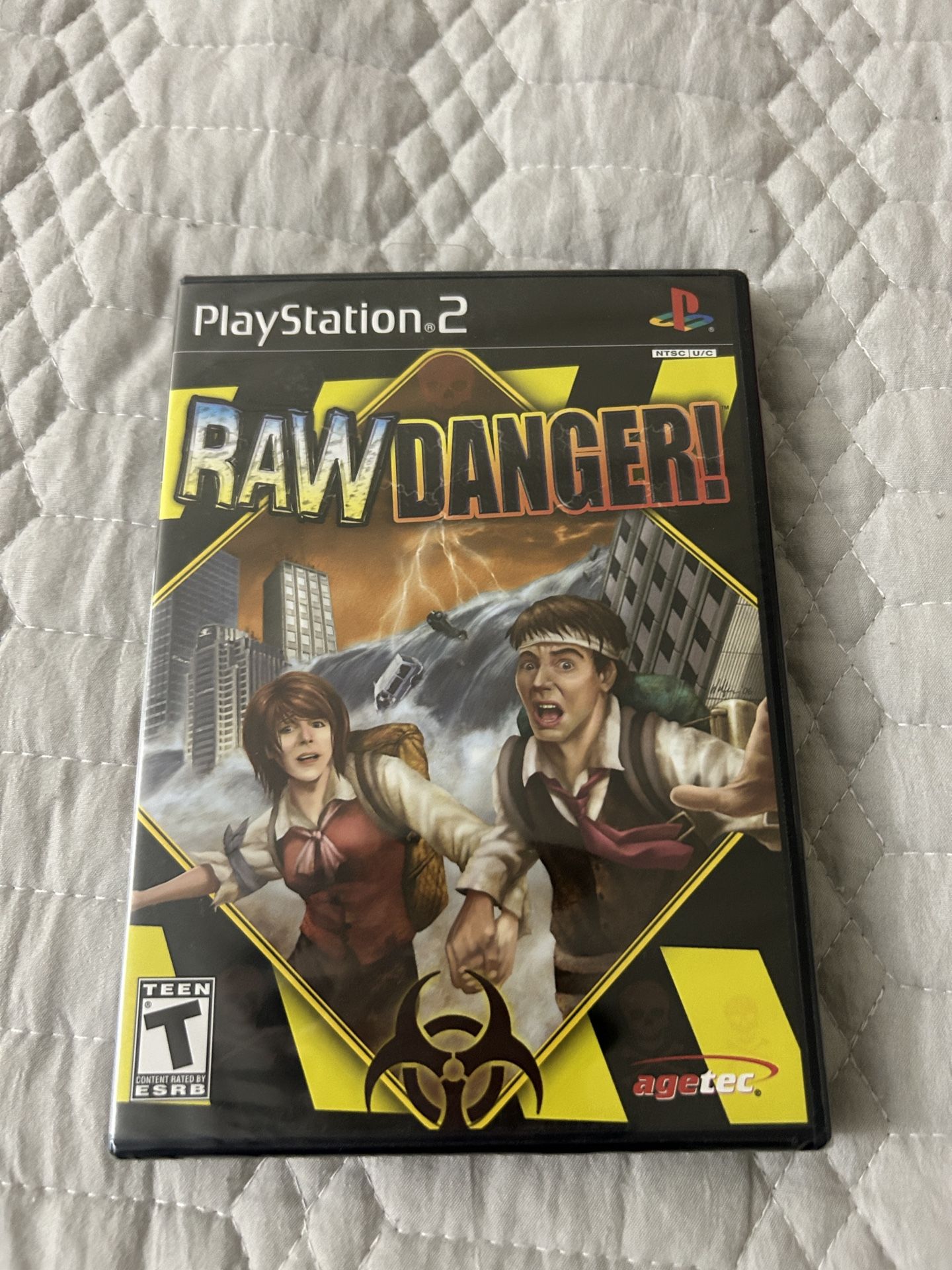 FACTORY SEALED PS2 Raw Danger