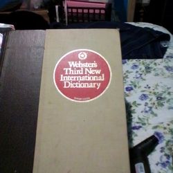 Websters Third New International Dictionary
