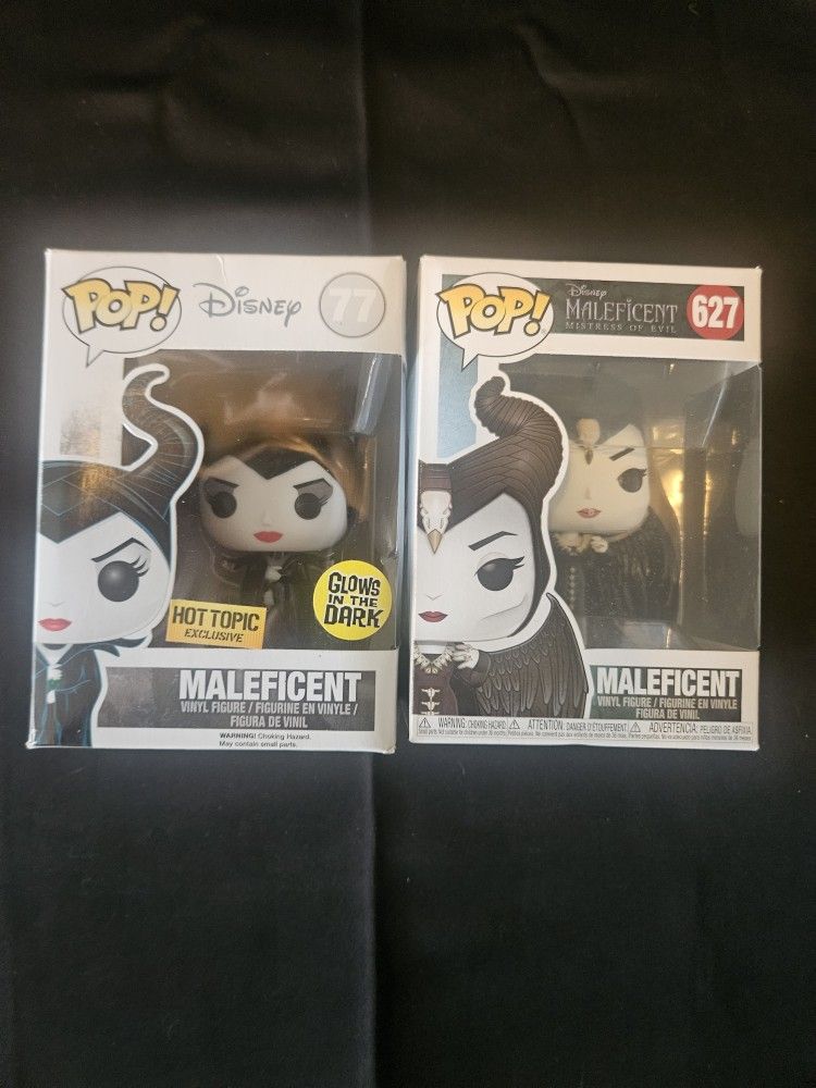 Maleficent Live Action Funko Pops