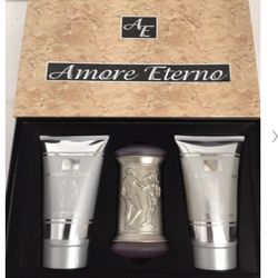 Amore Eterno Fragrance Set Bath Collection Eau De Toilette Shower Gel After Shave Balm