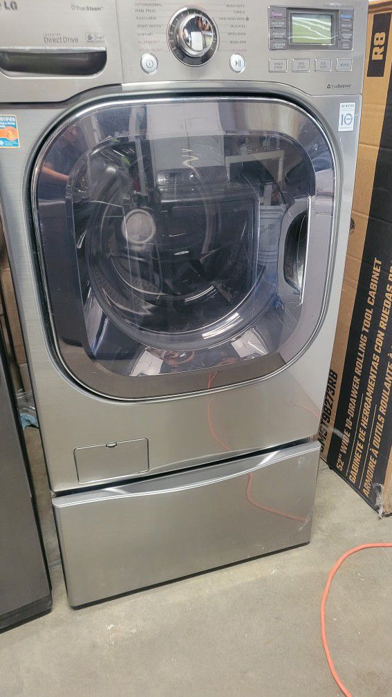 LG HE WASHER WORKS GREAT CAN DELIVER 