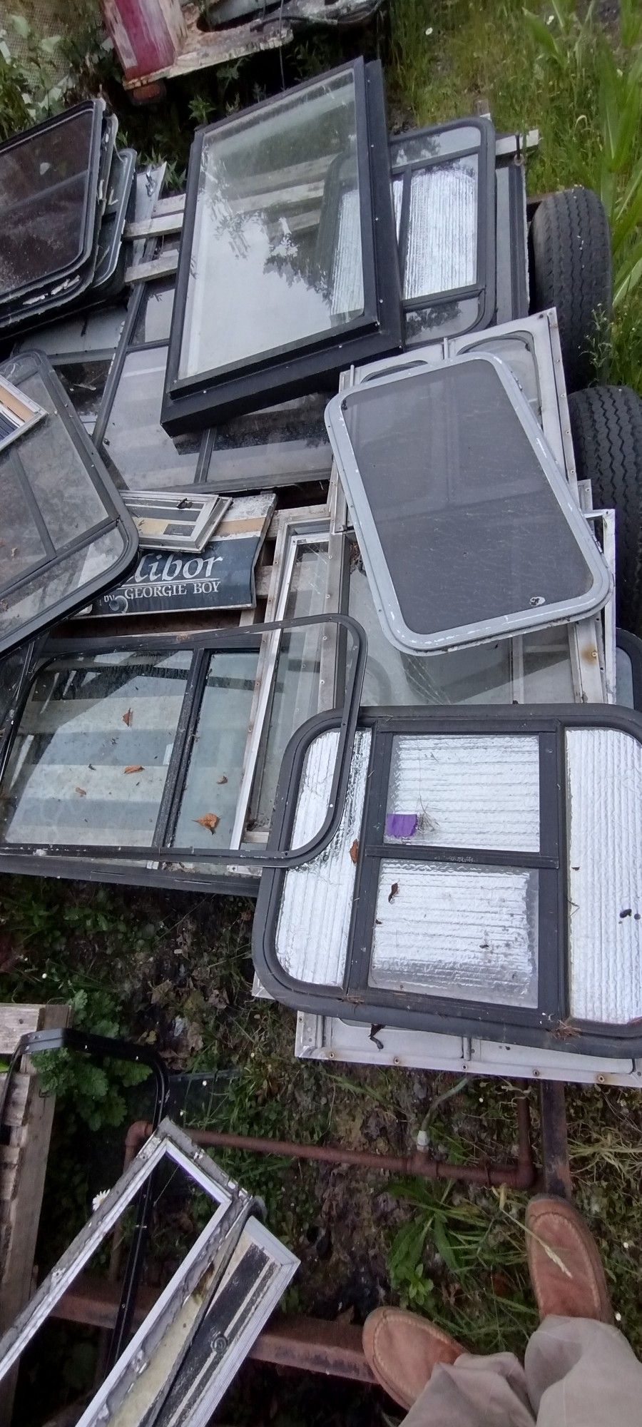 misc rv / greenhouse windows $10 & up