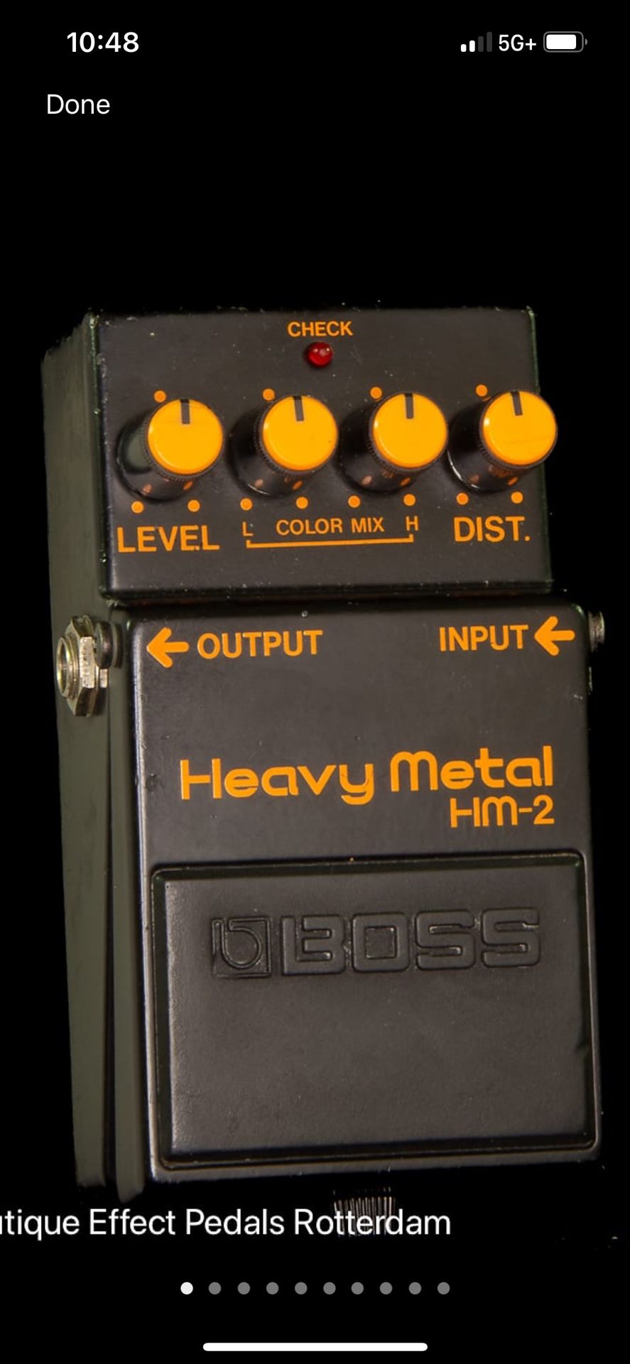 Boss Hm2 Heavy Metal Pedal