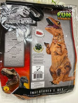 Rubie's Jurassic World Inflatable T-Rex Child Costume