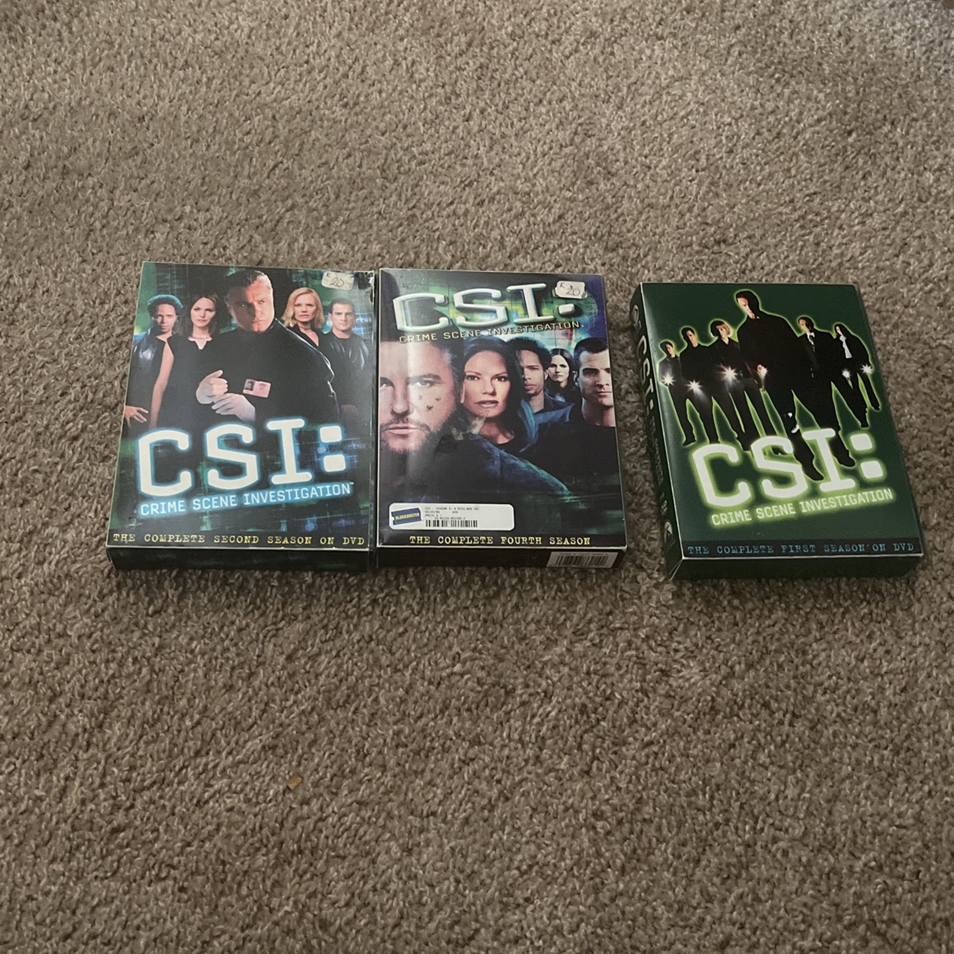 CSI Dvd Lot.