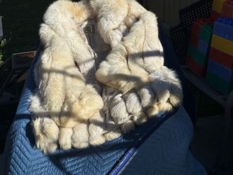 Vintage Berman's SAGA Selected Blue Fox Fur Coat