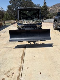 Polaris snow plow