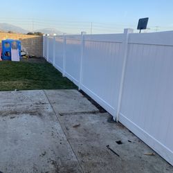 Vinyl Fence