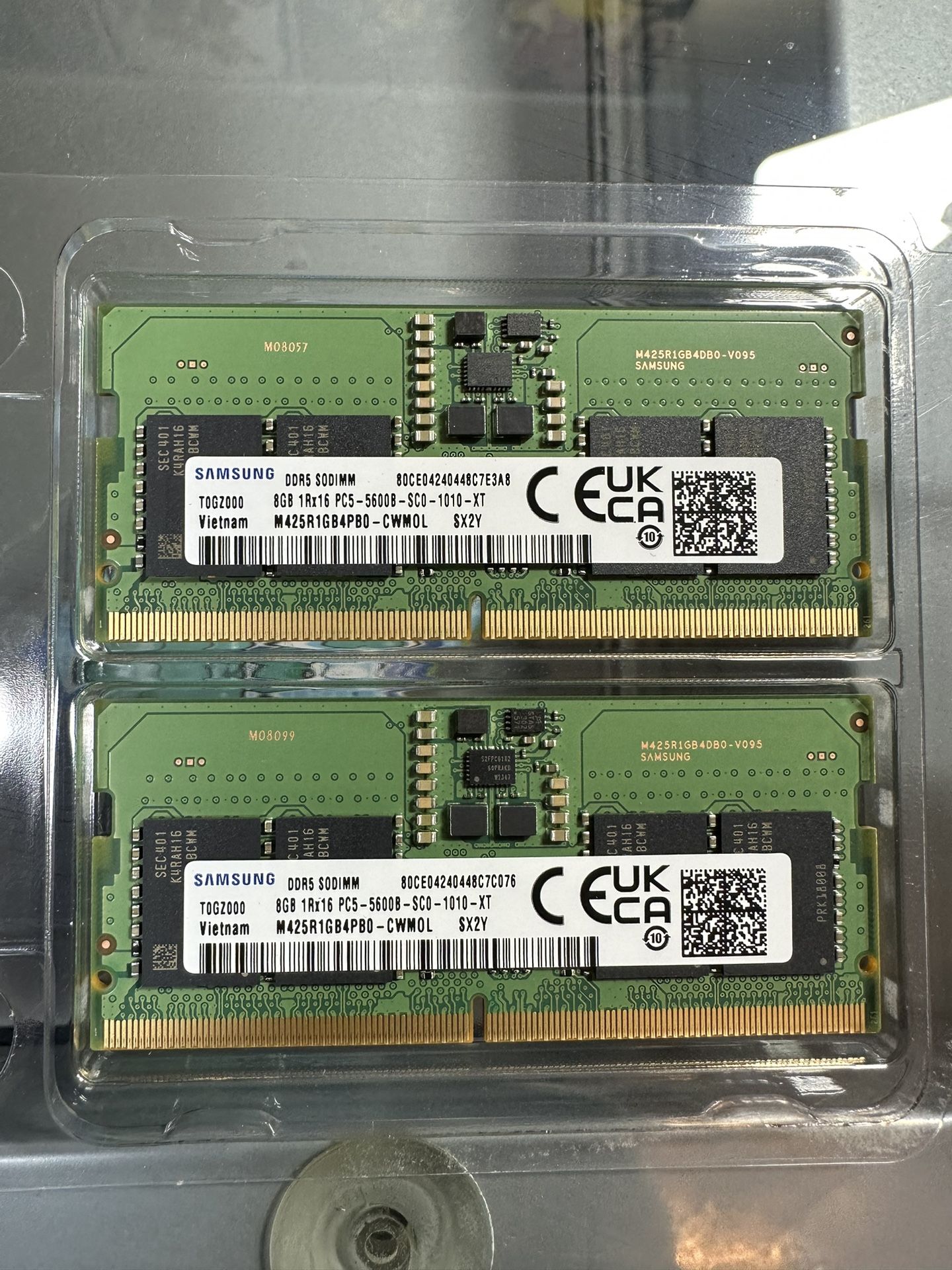 Samsung DDR5 SODIMM 5600 16GB 2x8GB Laptop