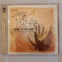 2 CDs Songs For Worship Excellent Christian Christianity READ BELOW