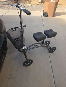 Knee Scooter Walker with Basket