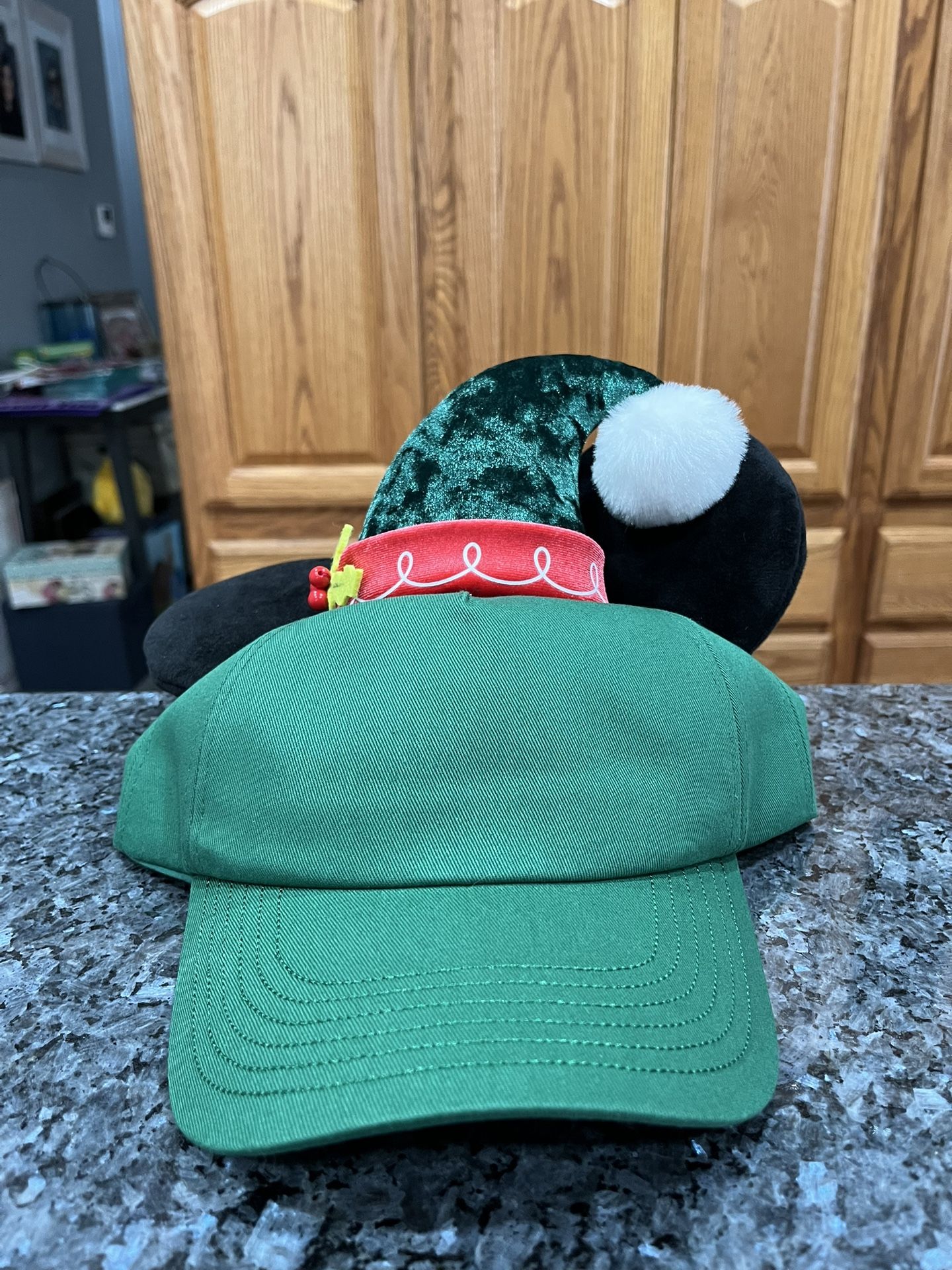 Disney Christmas Holiday 2024 Santa Helper Elf Green Hat Ears. Brand new with tags. Smoke free home