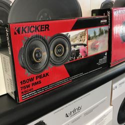Kicker 4 Inch Ksc Speakers On Sale For 69.99