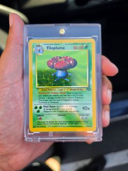 Pokemon Vileplume 15/64 Jungle Unlimited Holo Near Mint