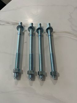 Hilti 3/4 in. x 7 in. Kwik Bolt 1-Carbon Steel Zinc Plated Concrete Wedge Anchor (4 pc)