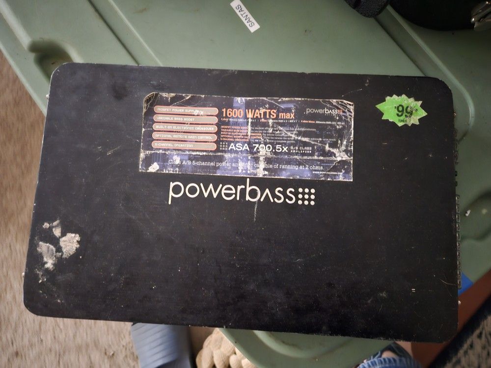 Powerbass ASA-700.5x Amp