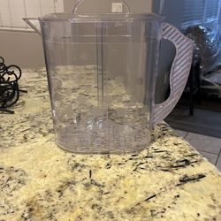 Plastic Pitcher By Pampered Chef 