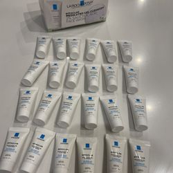 La Roche Posay 24pk Effaclar Medicated Gel Cleanser .5 Oz Bulk Bottle New