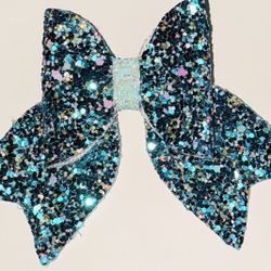 Glitter Cheer Bow 
