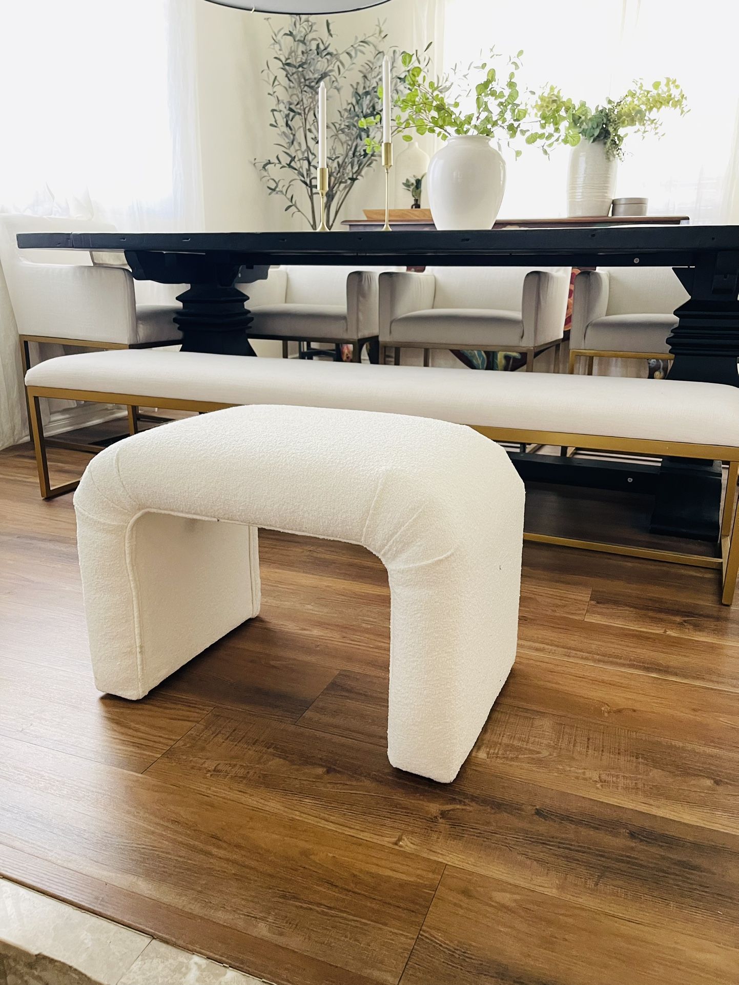 Threshold Stop McGee Ottoman