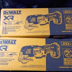 Two DeWalt Oscillating Multi tool 20v 
