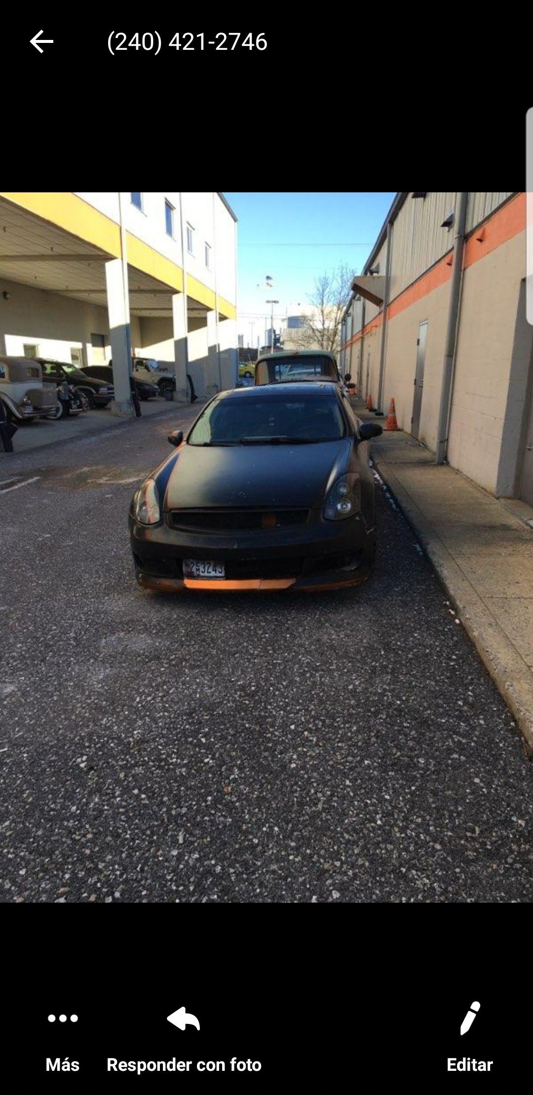 Tengo partes para infiniti g35