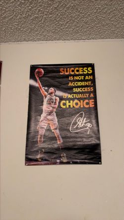 Mike Tyson and Steph in curry posters