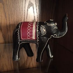 Cute Painted Elephant 