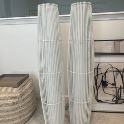 rattan lamps