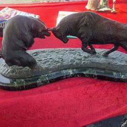 Bear And Bull Statue