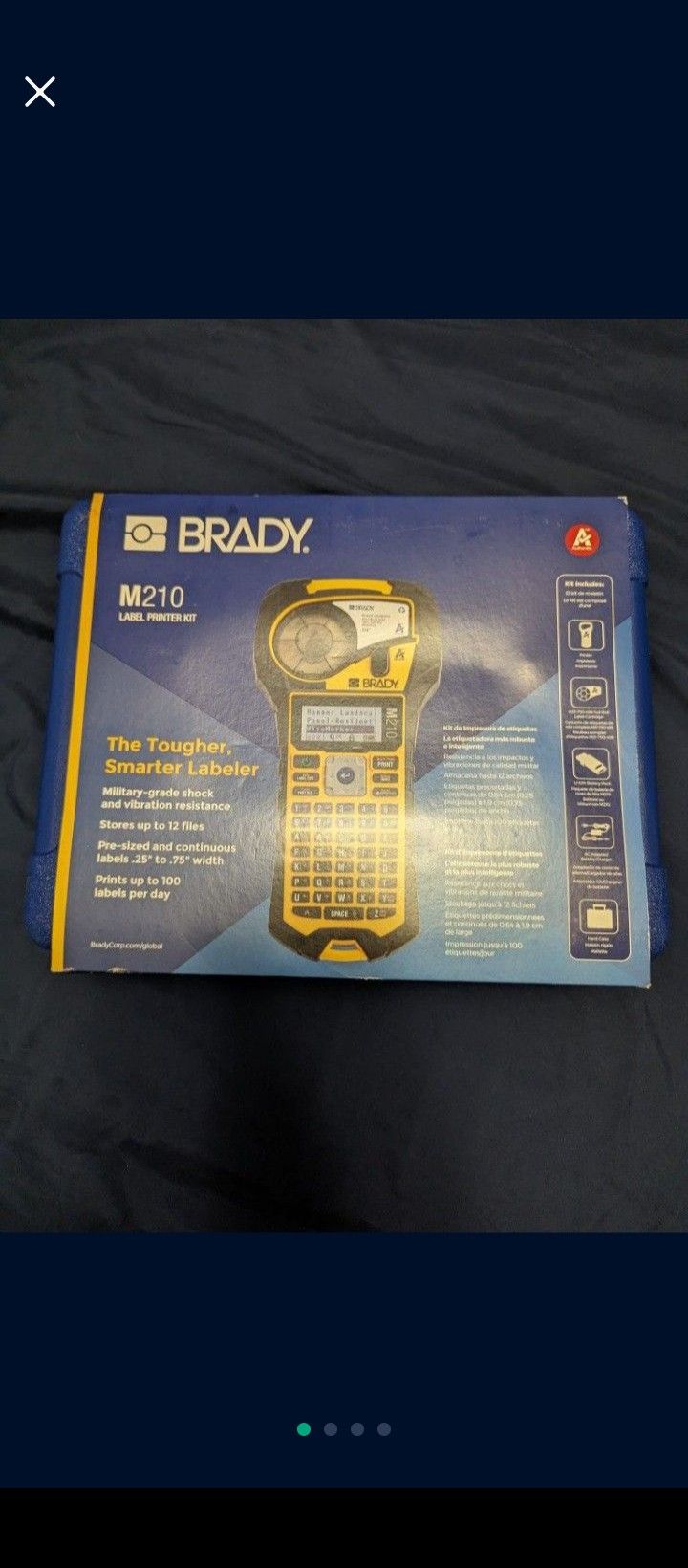 Brady M210 label Printer -KIT- !!!!$199.99 Value!!!!