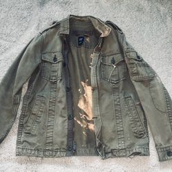 GAP Y2K Military Fatigue Utility Jacket (S)