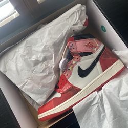 Jordan retro high top Spider verse