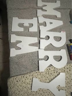Marry me letters