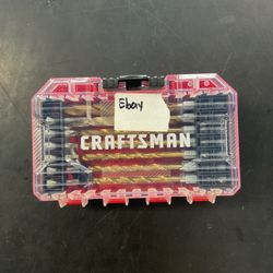 Craftsman CMAM3211 Drill Bit Set/ Screwdriver Set 21-Piece Titanium