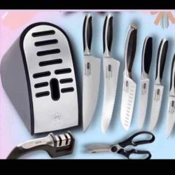 Set De Cuchillos Con Vase Princes House 😍