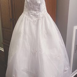 Wedding Dress Size 12 DaVinci Gown