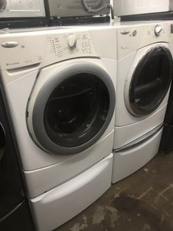 Whirlpool washer and dryer